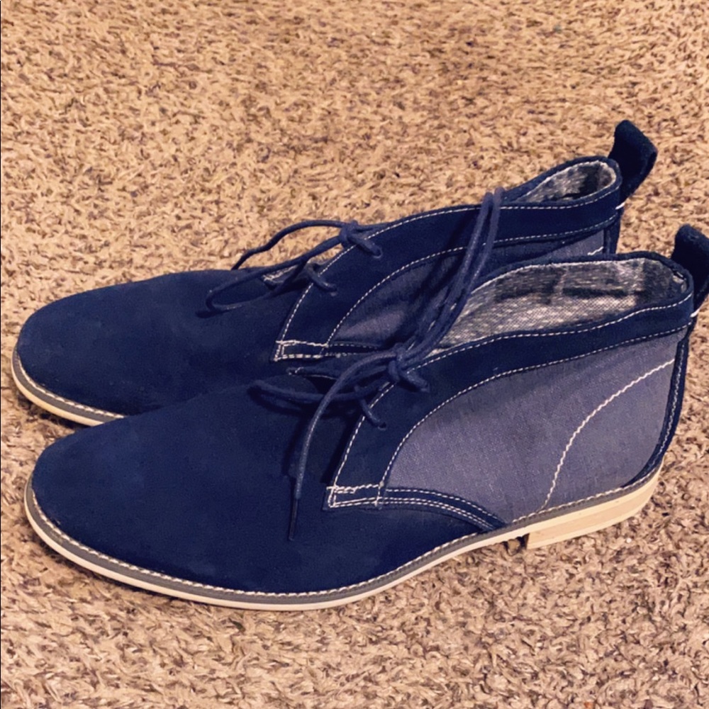 Steven Madden Saxxen Men’s Blue Shoes Size 10.5